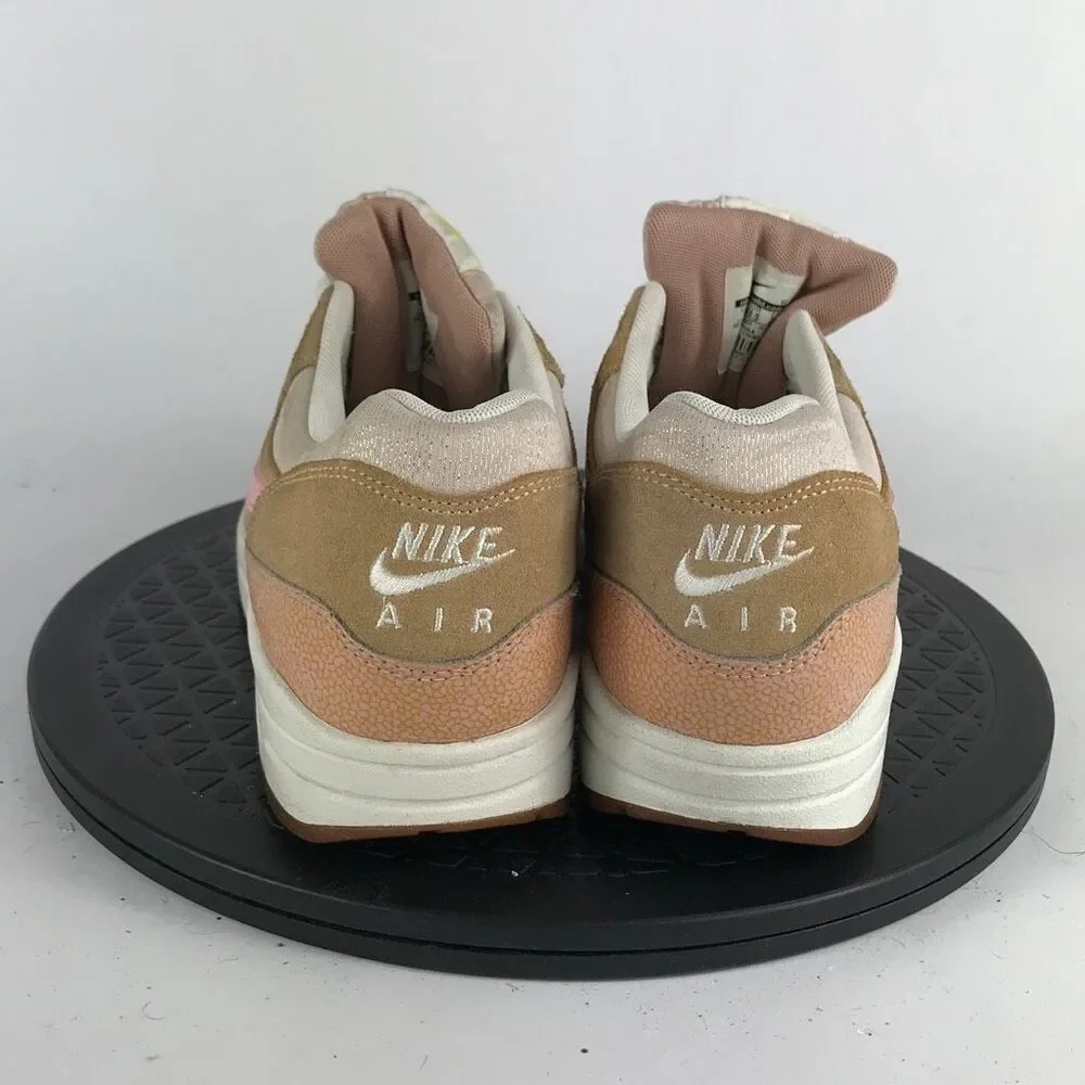 Nike Air Max 1 PRM Dusted Clay/Pink Running Shoes 454746-201 Women’s Size 9 - Picture 6 of 13